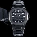 AET Factory PATEK PHILIPPE 9015 Tiffany 5711 Black Ceramic Watch Steel Case Watch